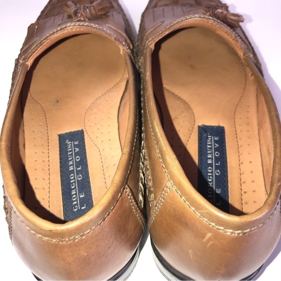 LAST CHANCE: Giorgio Brutini Le Glove Woven Tasseled Loafers main image 2